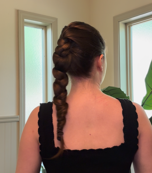 Inception - High Ponytail Curling Method
